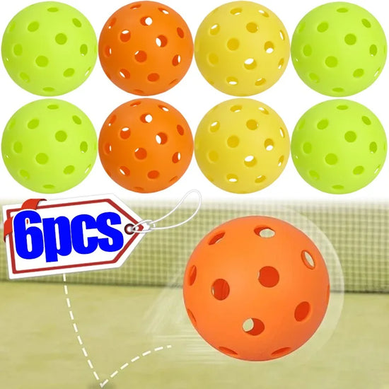 Balles de Pickleball (6/1 Pièces)