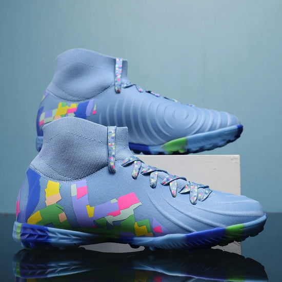 Chaussures de football montantes – Crampons pour hommes